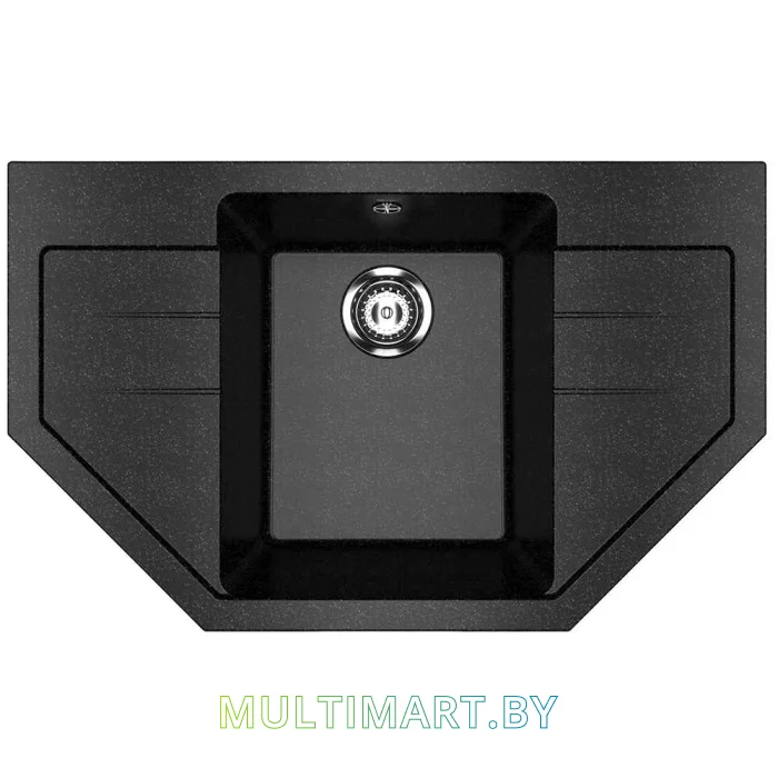 Кухонная мойка Ulgran U-609 (308, черный)